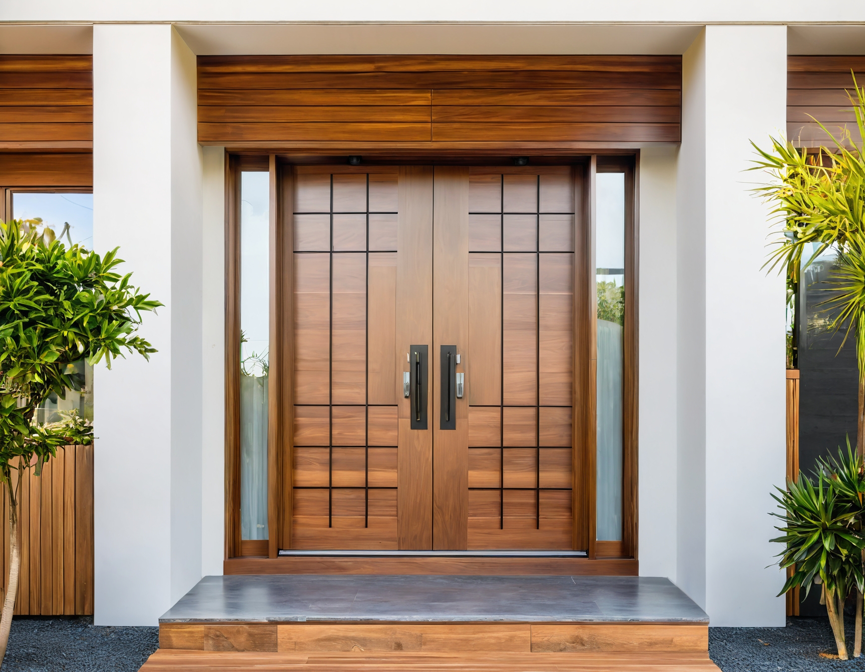 Double Front Door Installation